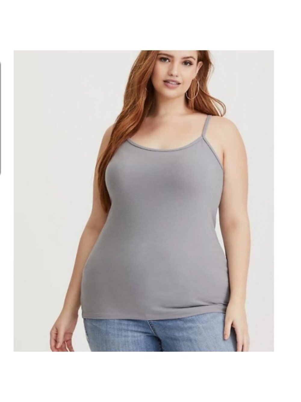 Torrid Grey Foxy Cami Grey Size 4
